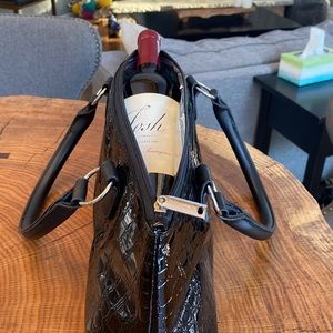 Evening bag, Insulated wine purse with opener